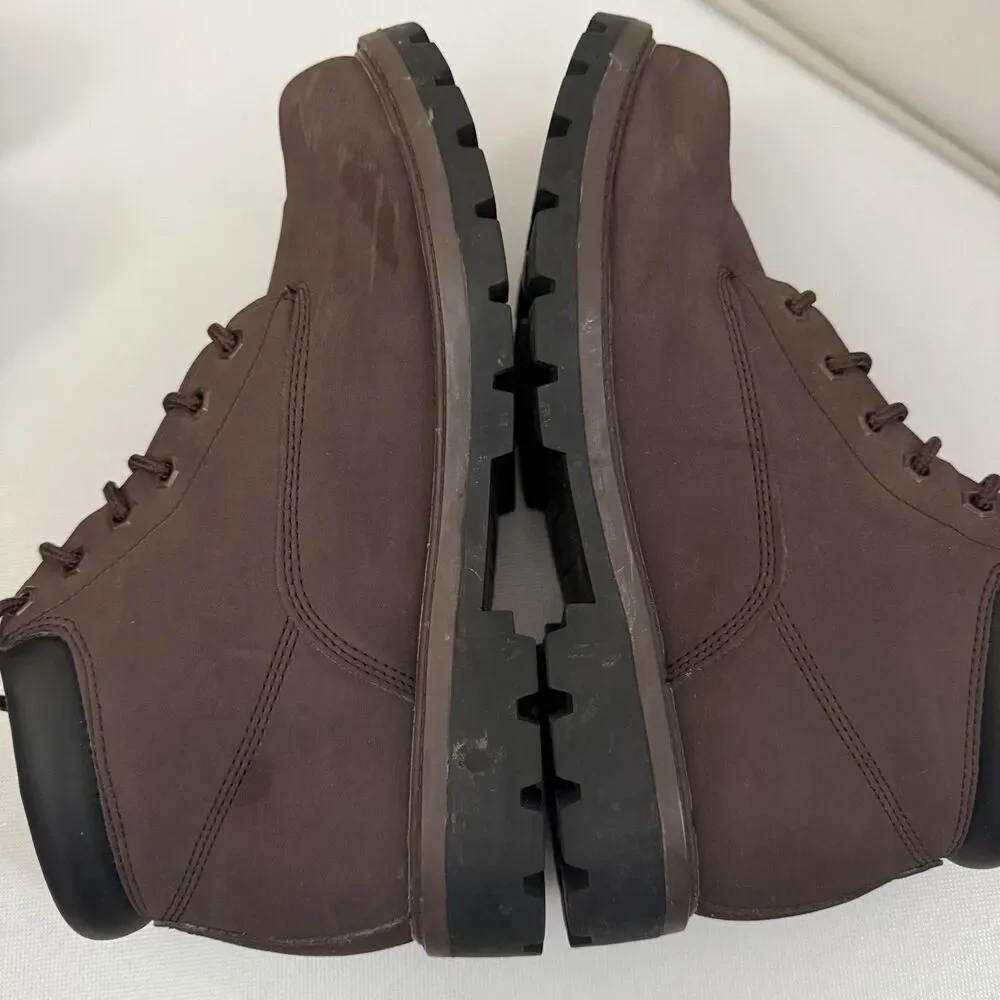 Skechers Boots Men's Size 10 Chocolate Brown Toric Amado Lug Sole Streetwear Y2K